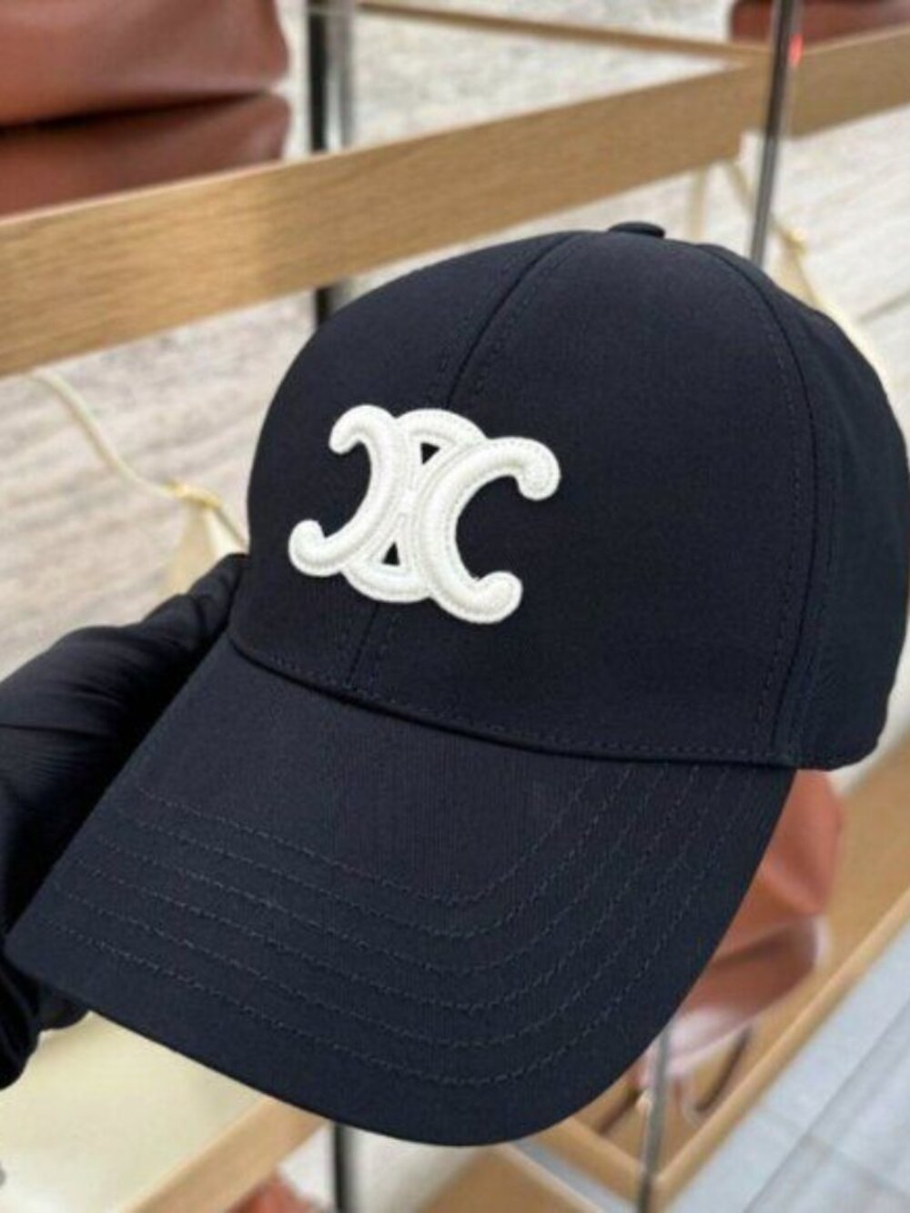 Black Celina hat
